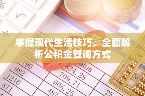 临颍掌握现代生活技巧，全面解析公积金查询方式