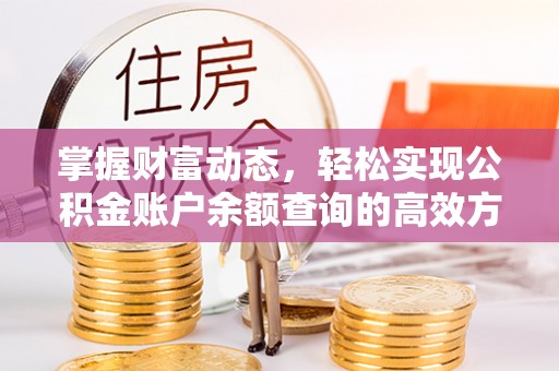 临颍掌握财富动态，轻松实现公积金账户余额查询的高效方法