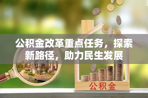 临颍公积金改革重点任务，探索新路径，助力民生发展