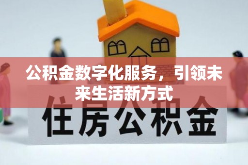 临颍公积金数字化服务，引领未来生活新方式