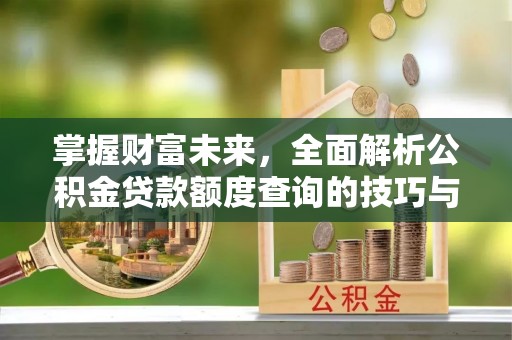 临颍掌握财富未来，全面解析公积金贷款额度查询的技巧与策略