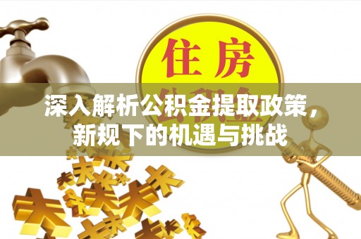 临颍深入解析公积金提取政策，新规下的机遇与挑战