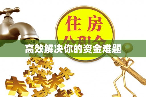 临颍高效解决你的资金难题