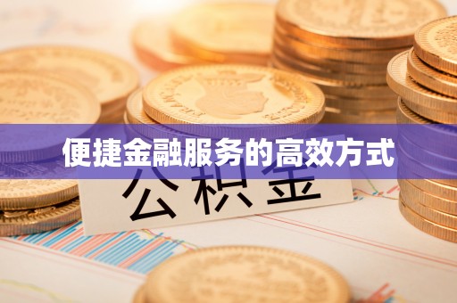 临颍便捷金融服务的高效方式