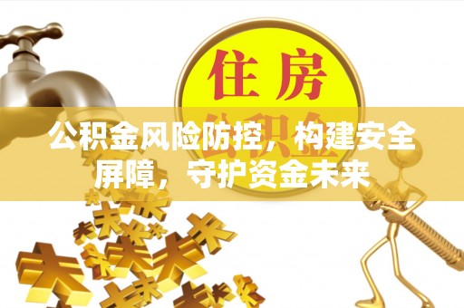临颍公积金风险防控，构建安全屏障，守护资金未来