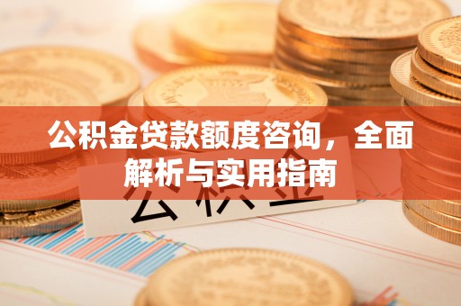 临颍公积金贷款额度咨询，全面解析与实用指南