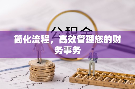临颍简化流程，高效管理您的财务事务